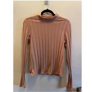 Tan Crew Neck long sleeve